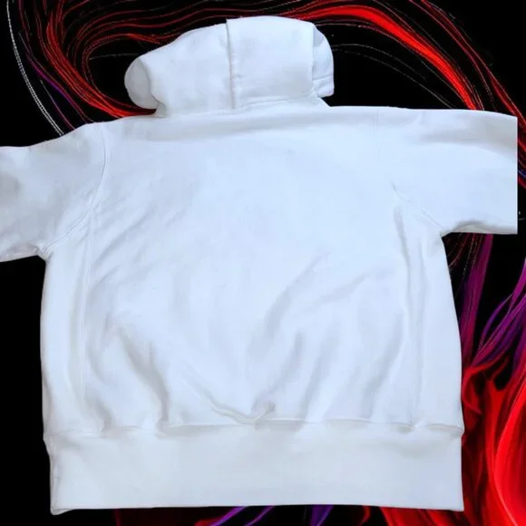 Champion Georgetown Hoyas White Pullover Sweatshirt Hoodie - Picture 3 of 8